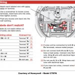 Honeywell 4 Wire Thermostat Wiring Diagram | Manual E Books   4 Wire Thermostat Wiring Diagram
