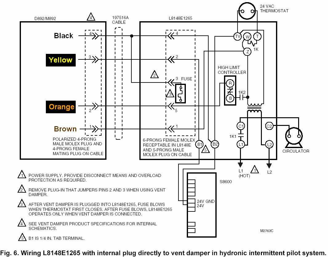 Honeywell Aquastat Relay L8148E Wiring - Wiring Diagrams Hubs - Honeywell Aquastat L8148E Wiring Diagram