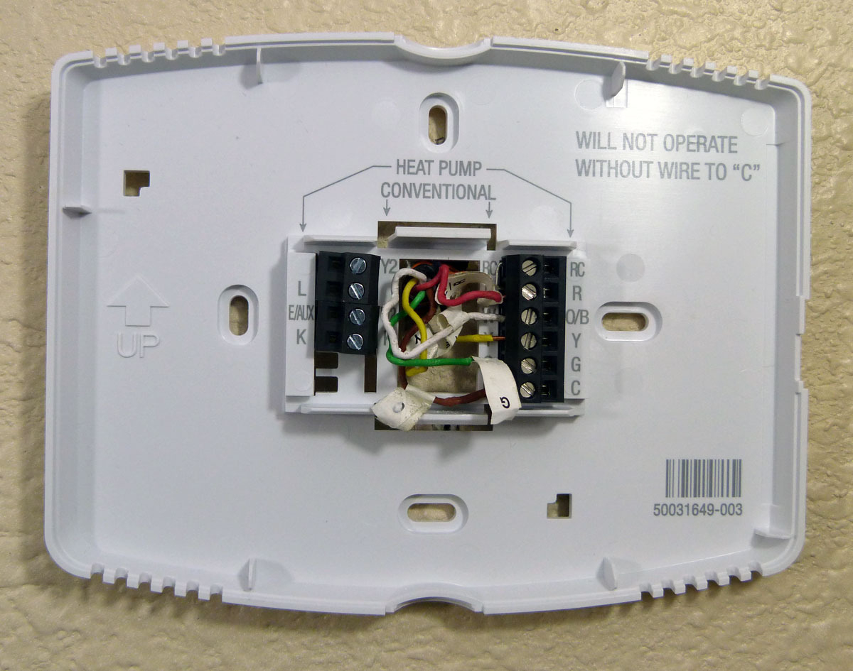 Honeywell Digital Thermostat Wiring Diagram - Wiring Diagrams Hubs - Wiring Diagram For Honeywell Thermostat