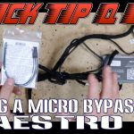 How To Add A Micro Bypass To A Maestro Rr Harness For A Pioneer   Maestro Rr Wiring Diagram