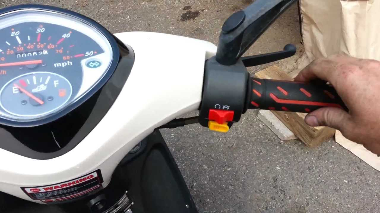How To Adjust The Throttle On Your Scooter Or Motorcycle - Youtube - Taotao 110Cc Atv Wiring Diagram