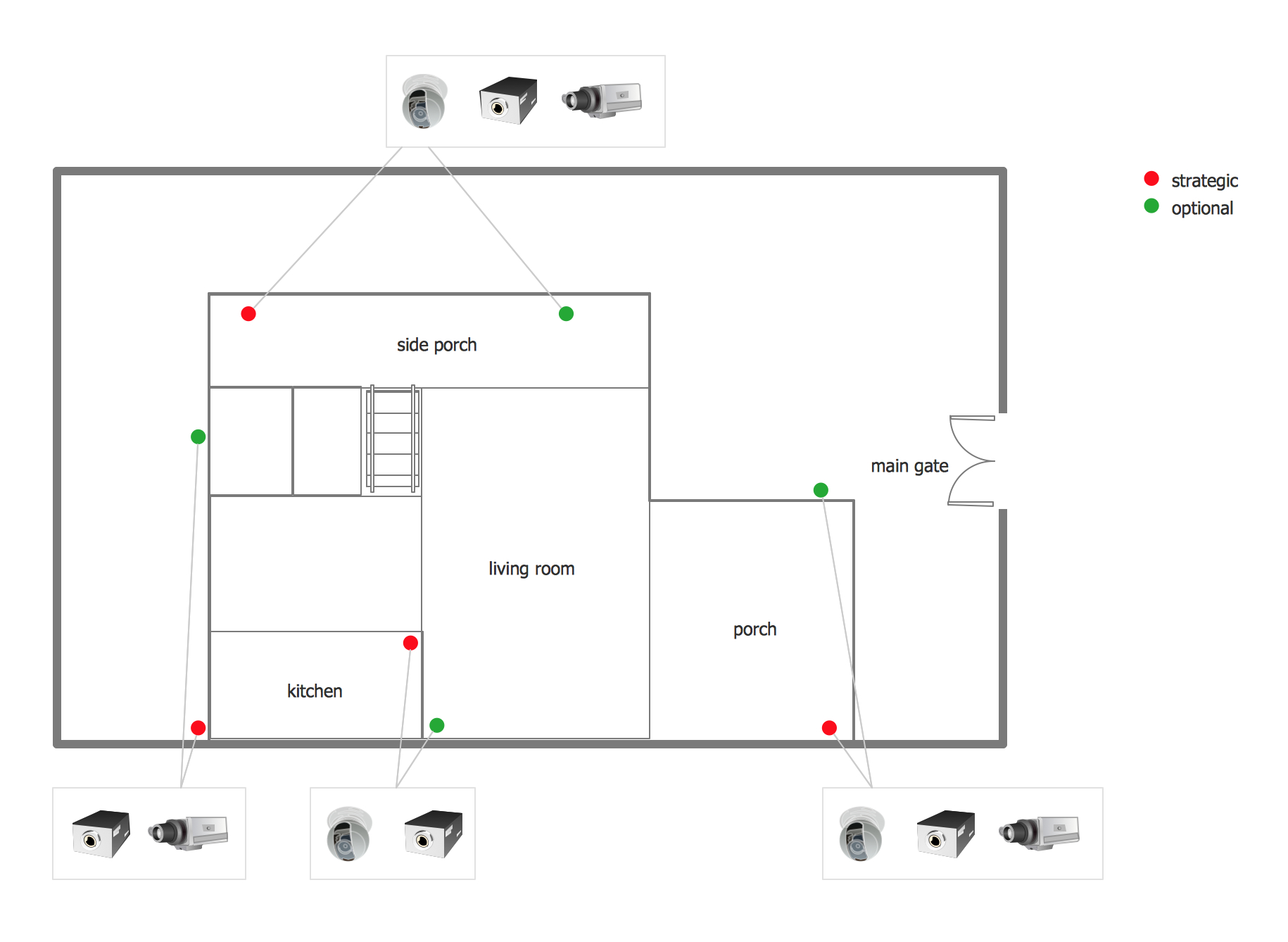 How To Create Cctv Network Diagram | Cctv Surveillance System - Cctv Camera Wiring Diagram