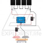 How To Design And Install Solar On A Camper Van | Explorist.life   Rv Solar Wiring Diagram