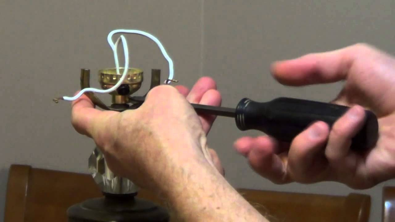 How To Install A 3 Way Lamp Socket - Youtube - 2 Circuit 3 Terminal Lamp Socket Wiring Diagram