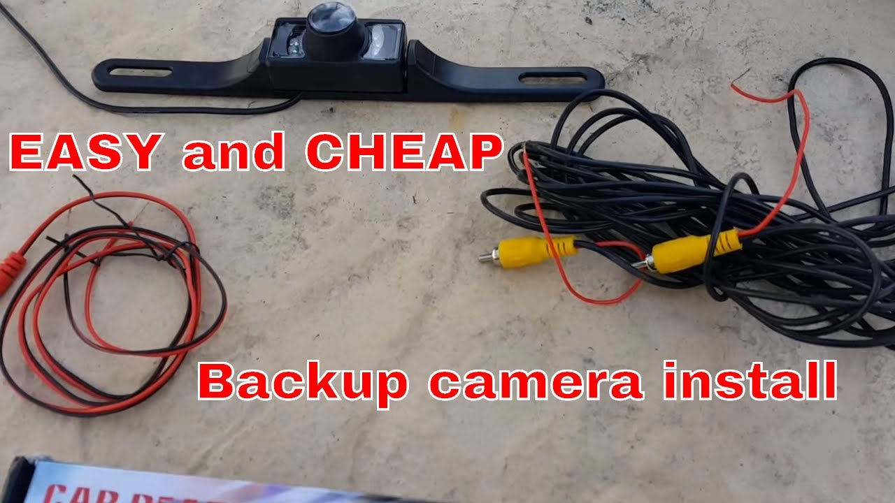 How To Install Rear View Back Up Camera In Chevy Silverado - Youtube ...