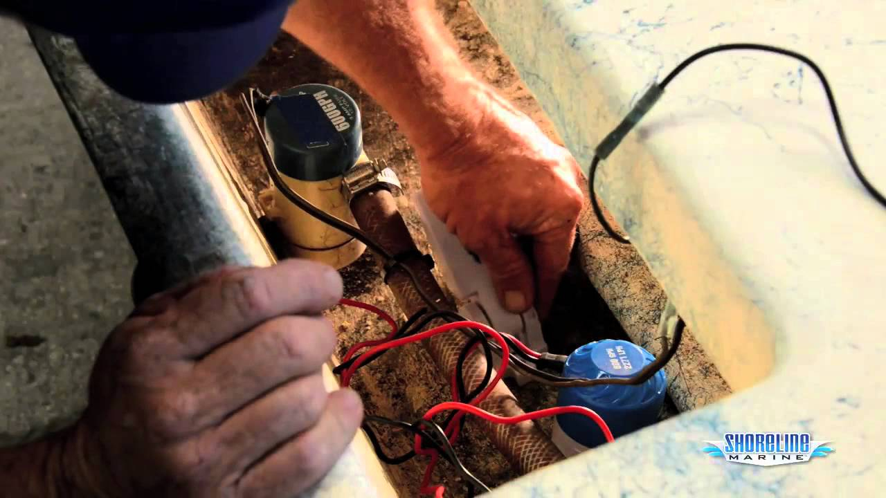 How To Install A Float Switch &amp;amp; Bilge Pump - Youtube - Bilge Pump Float Switch Wiring Diagram