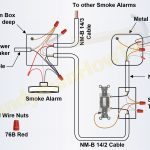 How To Install A Hardwired Smoke Alarm   Ac Power And Alarm Wiring   4 Wire Smoke Detector Wiring Diagram