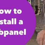 How To Install A Subpanel   Youtube   100 Amp Electrical Panel Wiring Diagram