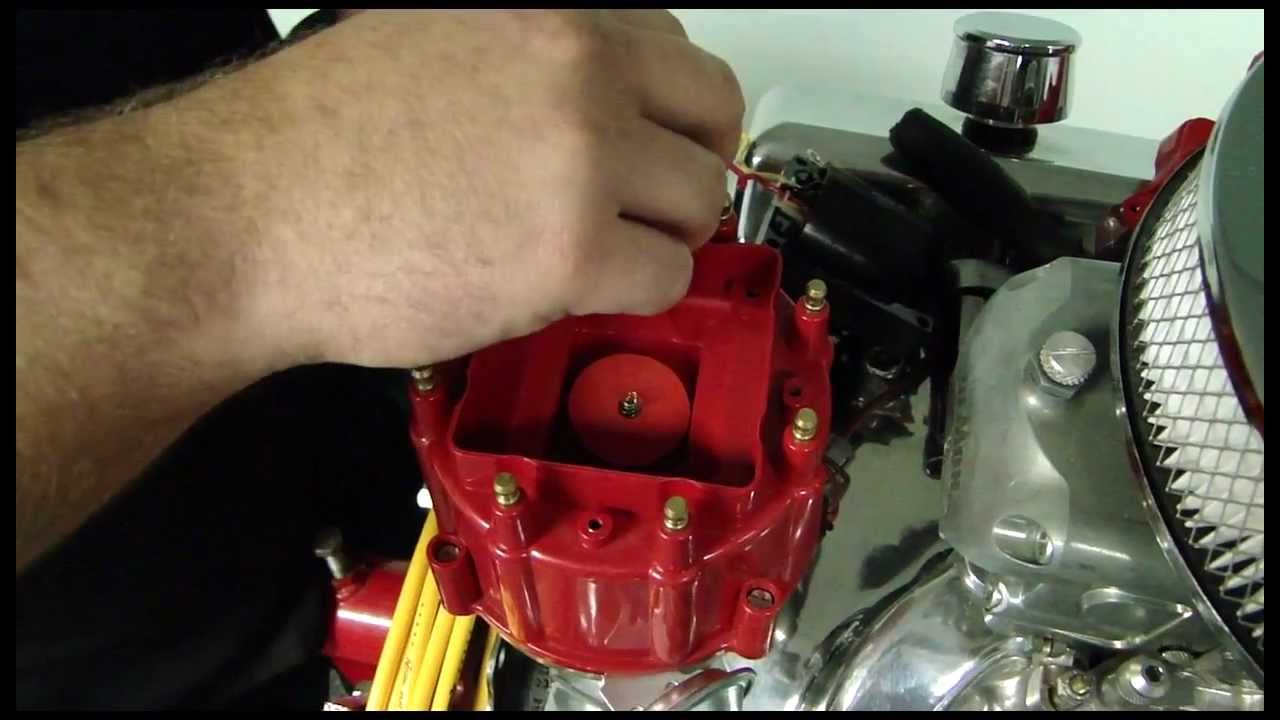 How To Install Accel Hei Corrected Distributor Cap Video - Pep Boys - Chevy 350 Ignition Coil Wiring Diagram