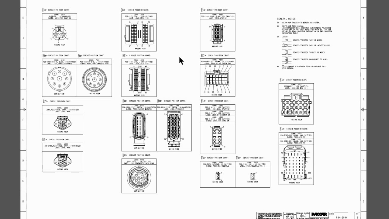 How To Look Up Wiring Diagrams For Kenworth - Youtube - Cat C15 Ecm Wiring Diagram