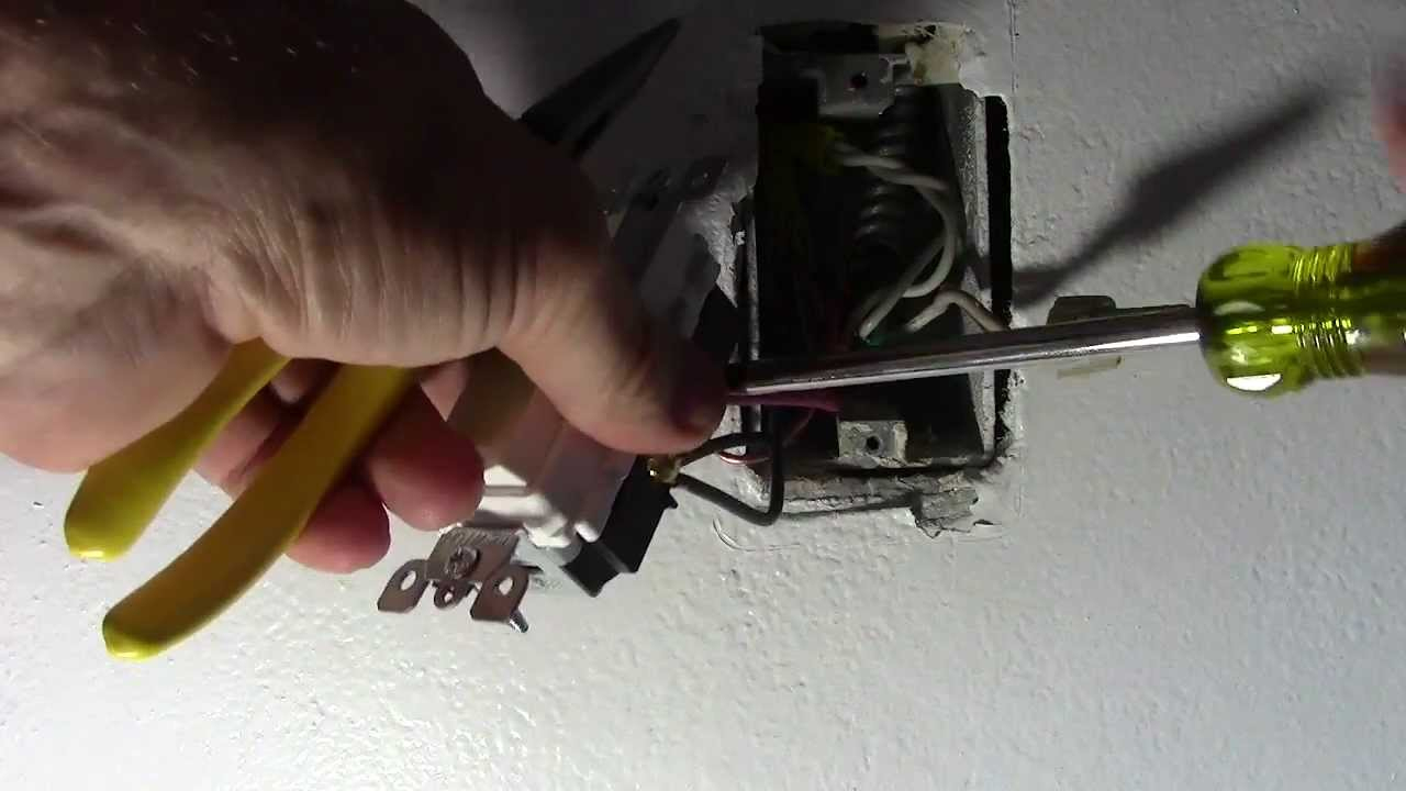 How To Put Your Ceiling Fan And Light On Separate Switches - Youtube - Wiring Diagram For Ceiling Fan With Light