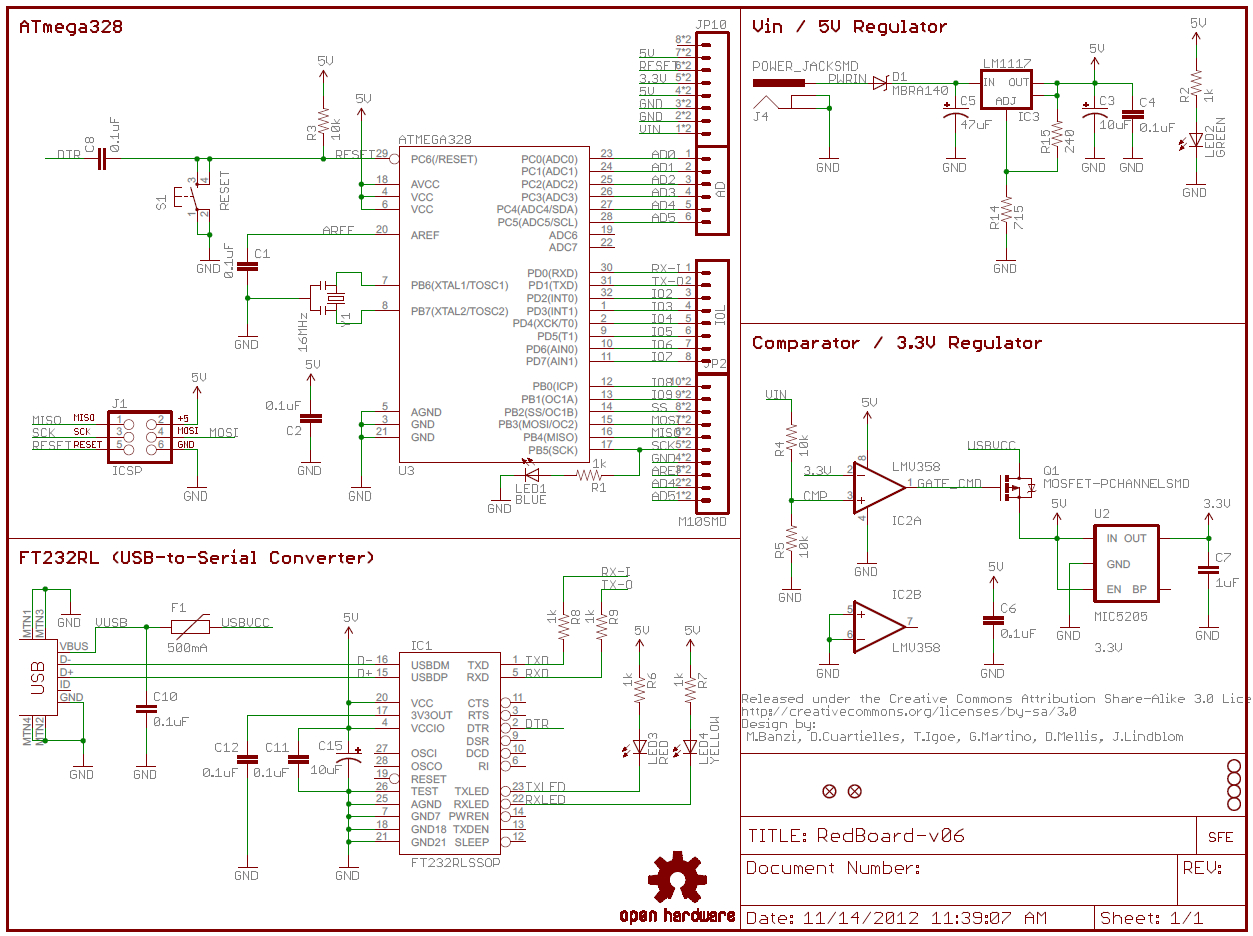 How To Read A Schematic - Learn.sparkfun - Electrical Wiring Diagram Symbols