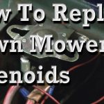 How To Replace Lawn Mower Solenoids, With Wiring Diagram   Youtube   3 Pole Starter Solenoid Wiring Diagram