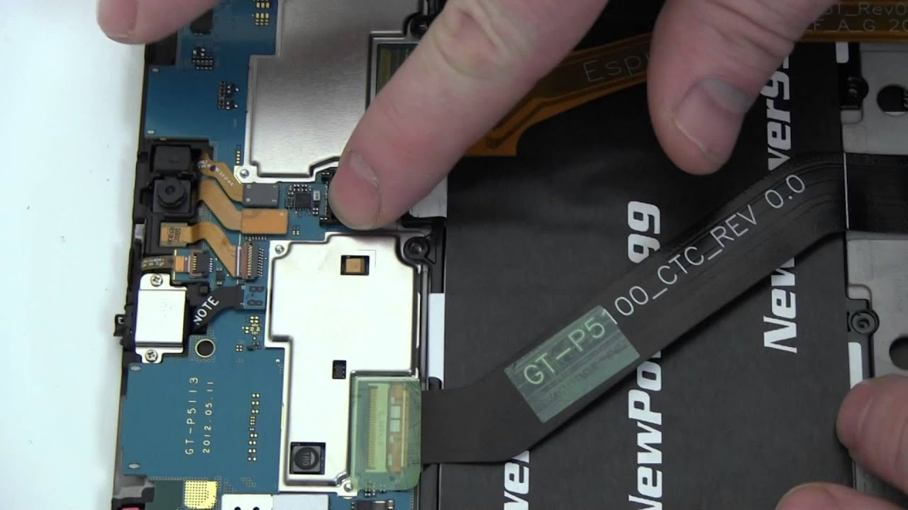 How To Replace Your Samsung Galaxy Tab 2 10.1 Battery - Youtube