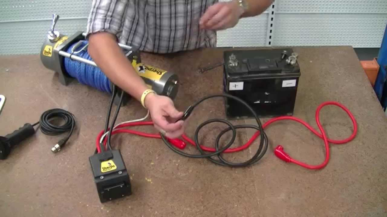 How To Wire A 12V Winch - Sherpa 4X4 &amp;quot;the Colt&amp;quot; - Youtube - Winch Wiring Diagram