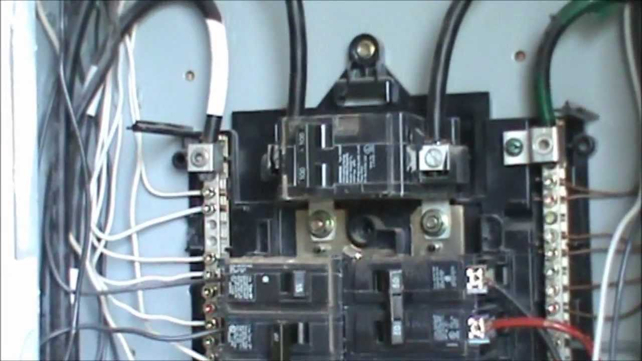 How To Wire A 240 Volt Circuit See Description - Youtube - 240 Volt Wiring Diagram