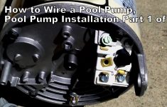 How To Wire A Pool Pump, Pool Pump Installation Part 1 Of 2 – Youtube – Pool Pump Wiring Diagram
