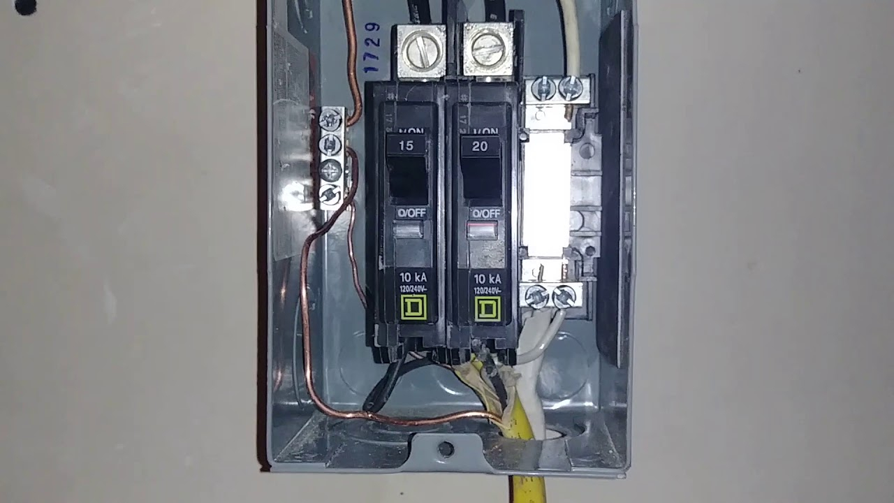 Amp Sub Panel Wired From Amp Panel Diagram