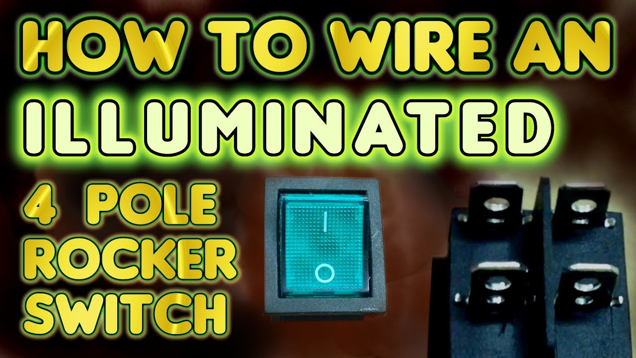 4 Pole Rocker Switch Wiring Diagram - Wiring Schemas