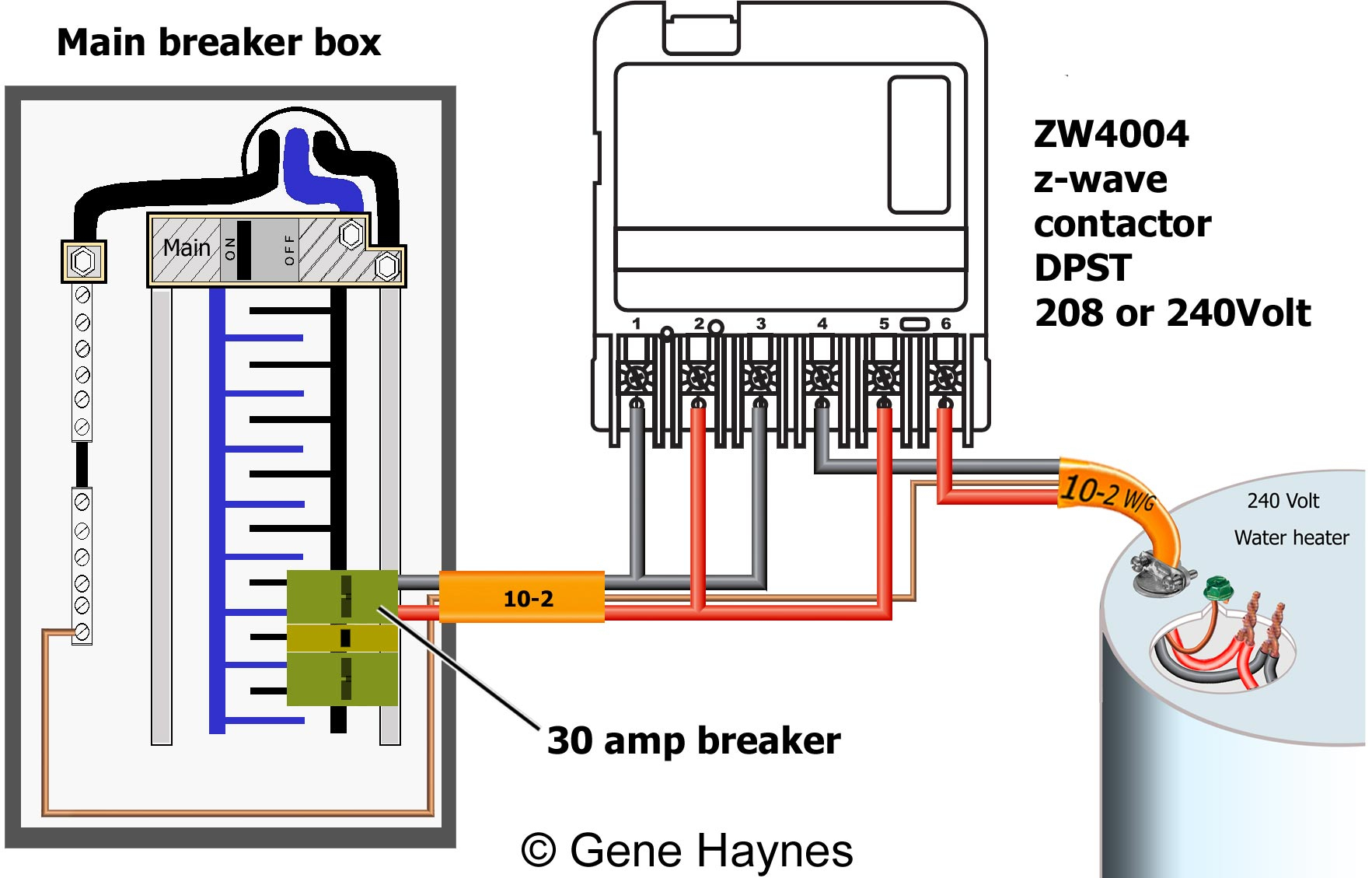 How To Wire Ca3750 Z-Wave Contactor + Zwave Basics - 240 Volt Contactor Wiring Diagram