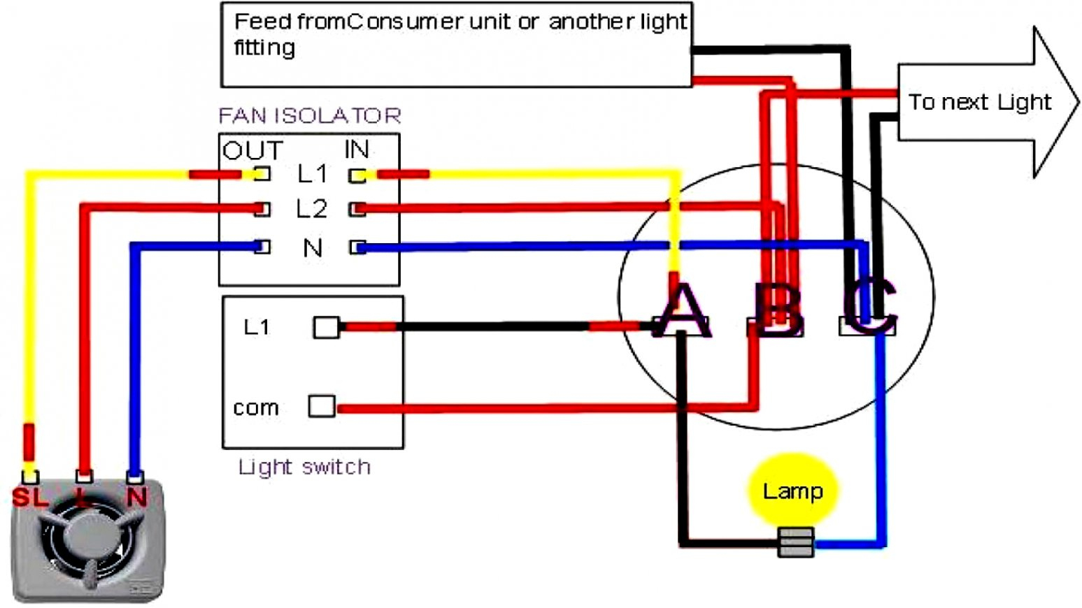 Wiring A Fan Light Switch