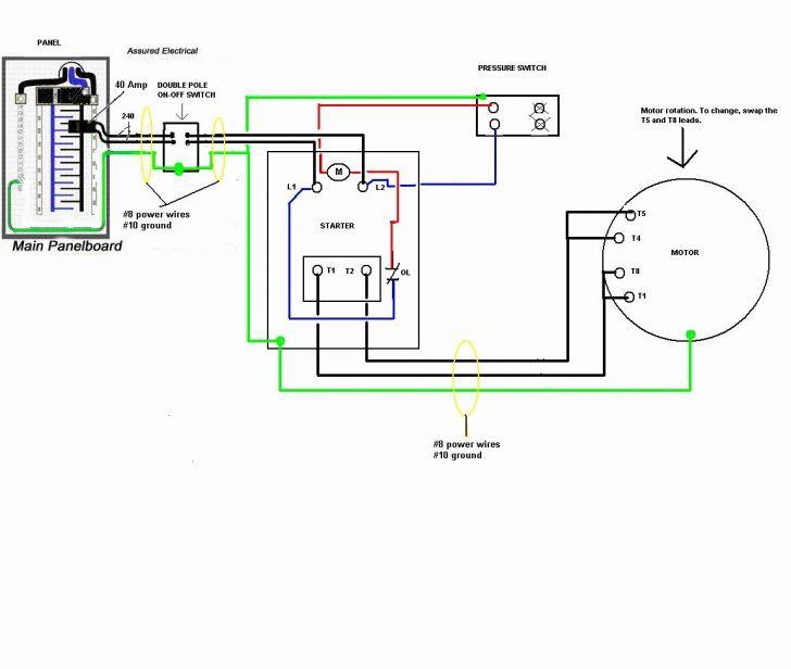 Husky Air Compressor Wiring Diagram Luxury Husky Air Pressor 240V - Air ...