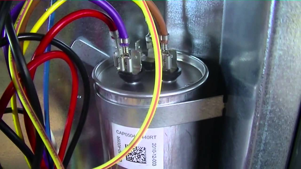 Hvac Capacitor Wiring Colors