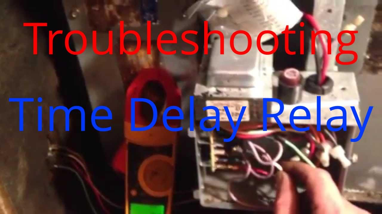 Hvac Service: Troubleshooting Time Delay Fan Relay On A Trane Air - Cooling Fan Relay Wiring Diagram