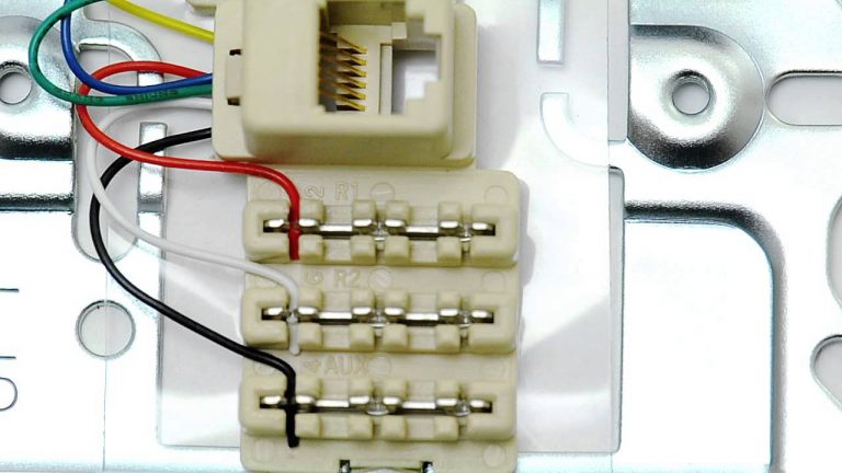 Icc Rj12 6 Conductor Wall Plate - 1 Port - Stainless Steel - Rj45 Wall