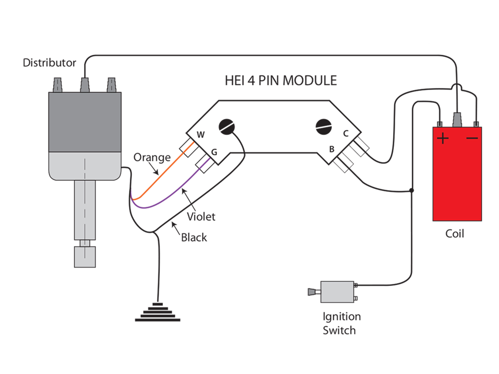 Early Gm Hei Wiring Illustration