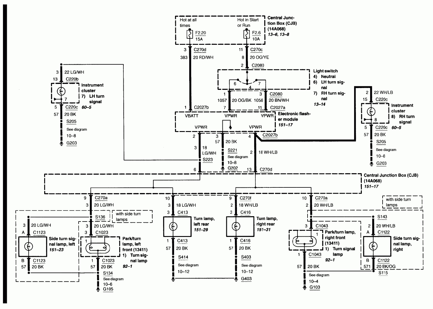 I&amp;#039;m Wiring My 2003 Ford Escape For A Trailer Hitch. Can You Tell Me - Brake And Turn Signal Wiring Diagram