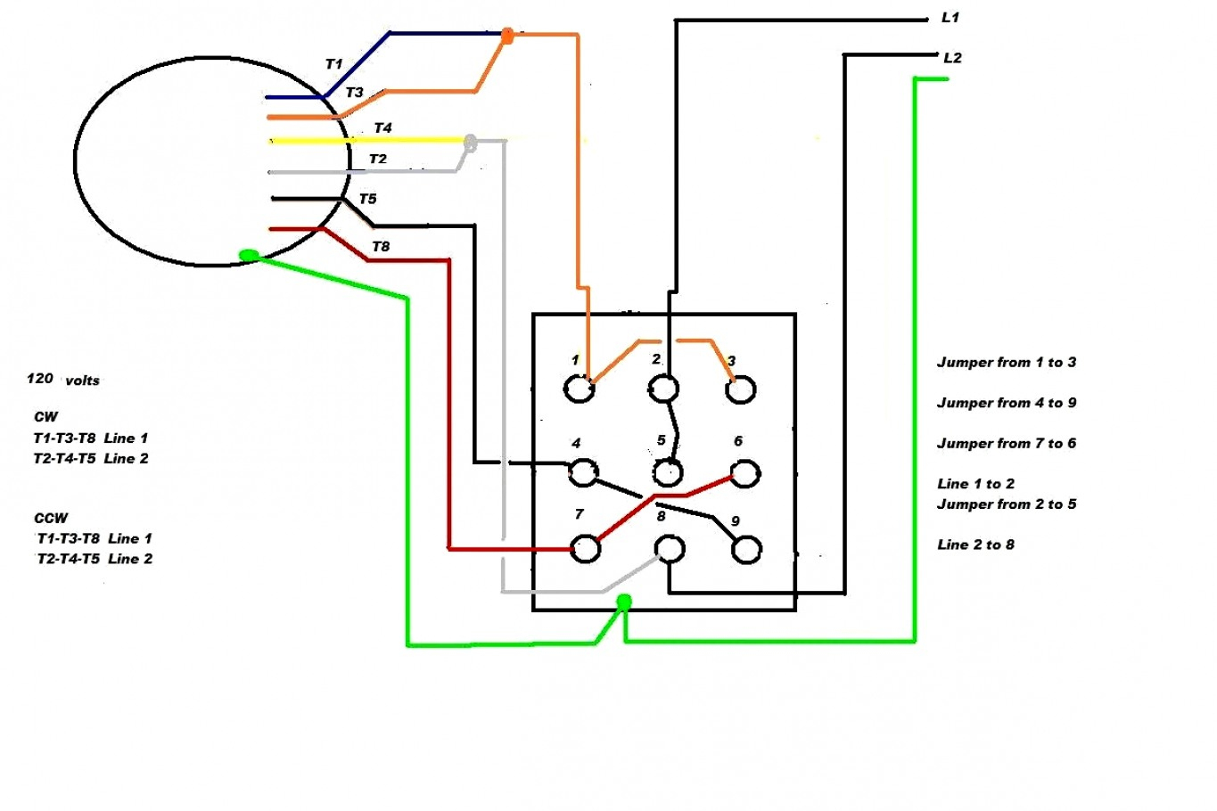 Images Of Single Phase Capacitor Start Motor Wiring Diagram Diagrams - Capacitor Start Motor Wiring Diagram