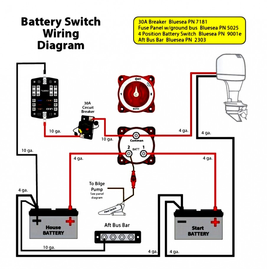 Inspirational Of Battery Selector Switch Wiring Diagram For You - Battery Wiring Diagram