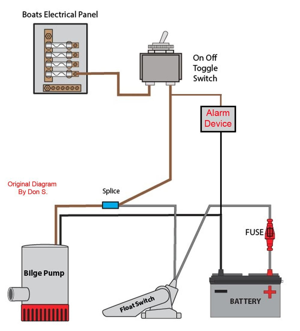 Bilge Pump Float Switch Wiring Diagram | Cadician's Blog