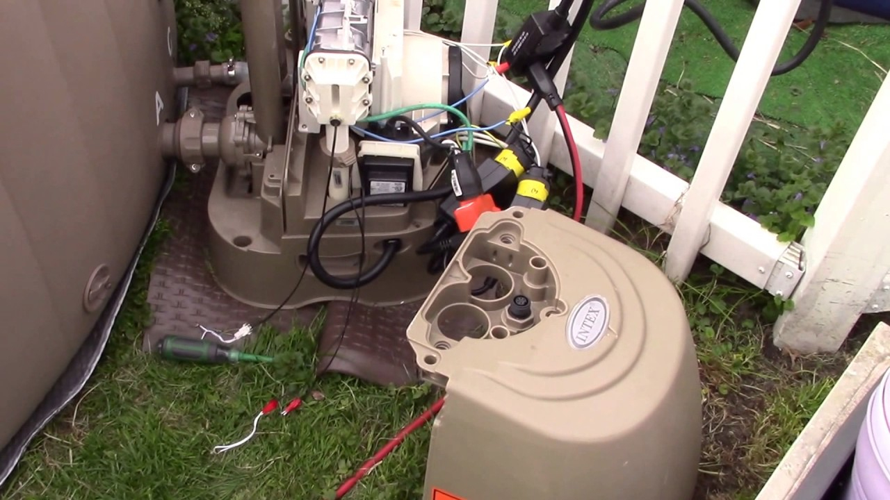 Intex Ssp-10 Purespa Repair - Less Than $40 - Youtube - 220V Hot Tub Wiring Diagram