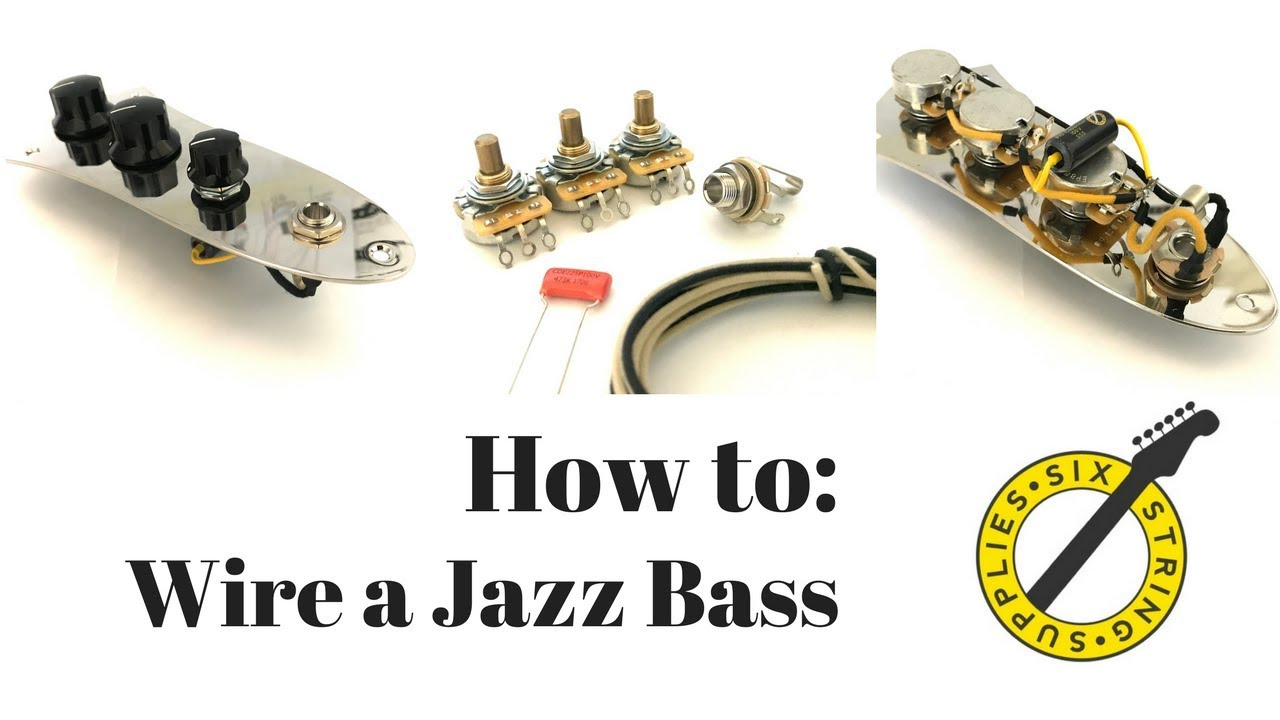 Jazz Bass Wiring - How To Wire A Fender Jazz Bass - Youtube - Jazz Bass Wiring Diagram
