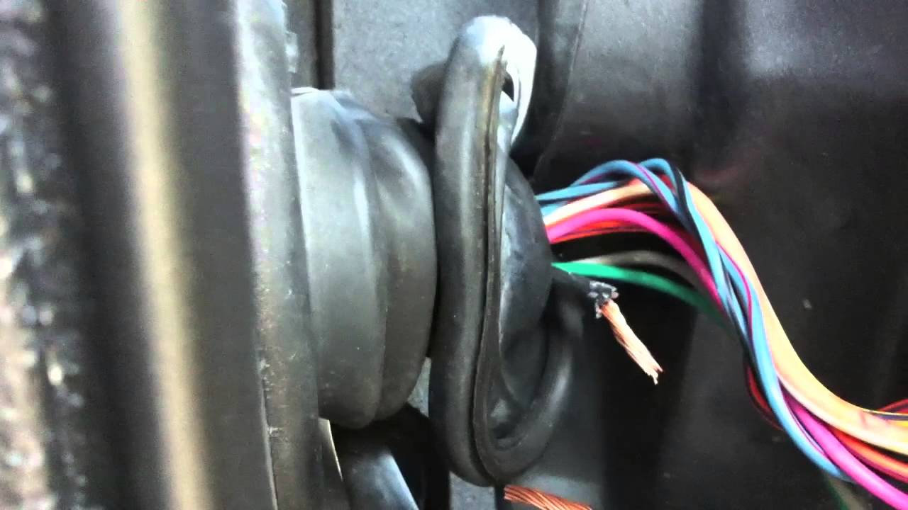 Jeep Door Wire Repair - Youtube - 2004 Jeep Grand Cherokee Wiring Diagram