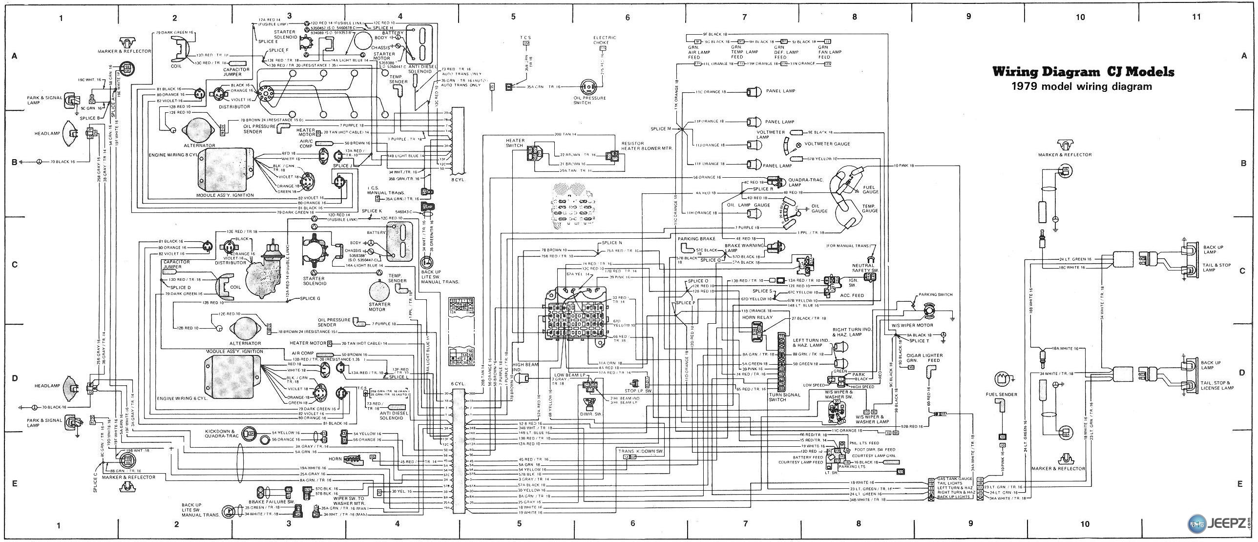 Jeep Wiring Schematic - All Wiring Diagram Data - Power Wheels Wiring Diagram