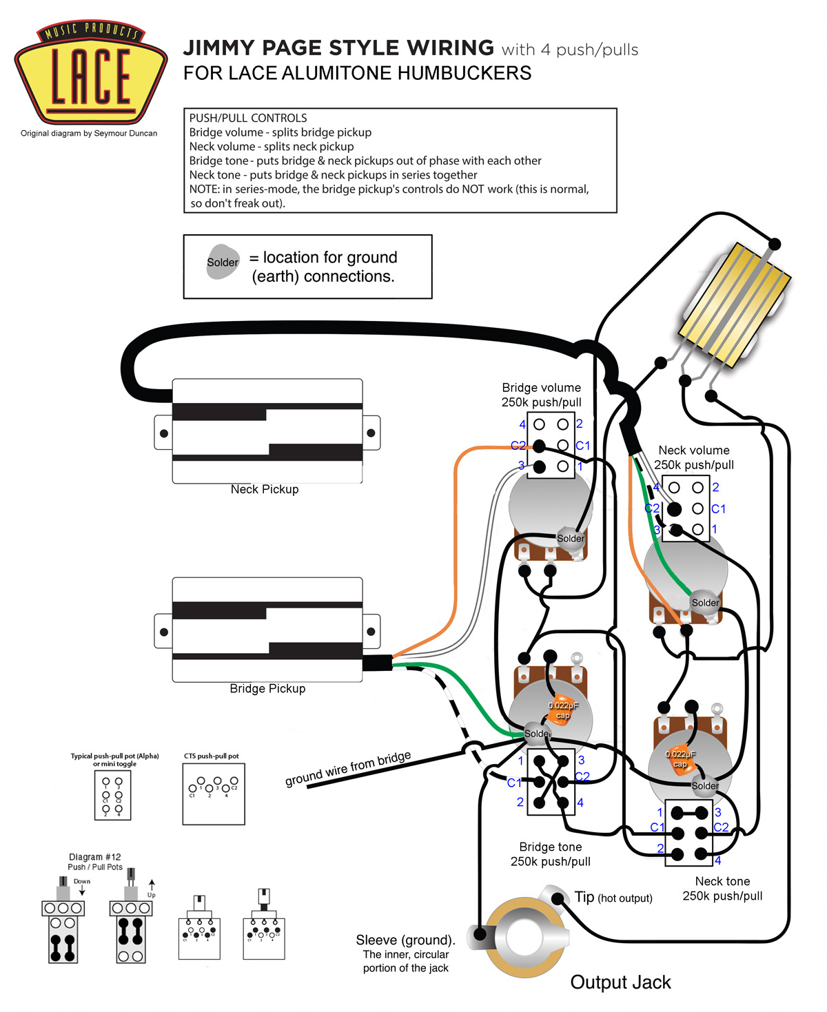Jimmy Page Les Paul Wiring Diagram : Jimmy Page Les Paul Wiring Harness