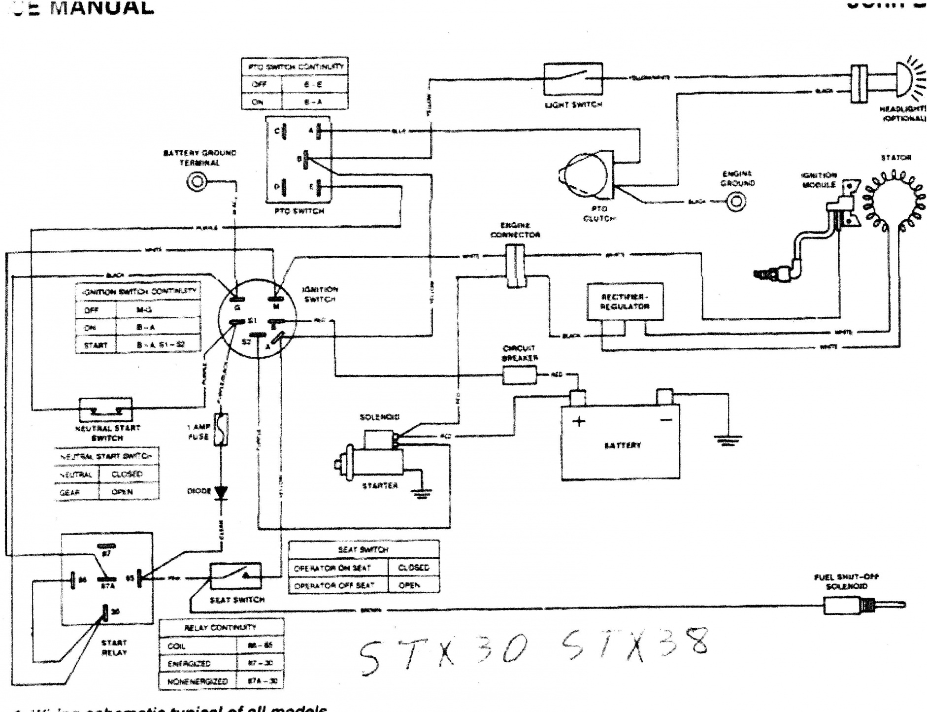 John Deere 4430 Wiring Schematic | Wiring Diagram - John Deere 318 Wiring Diagram