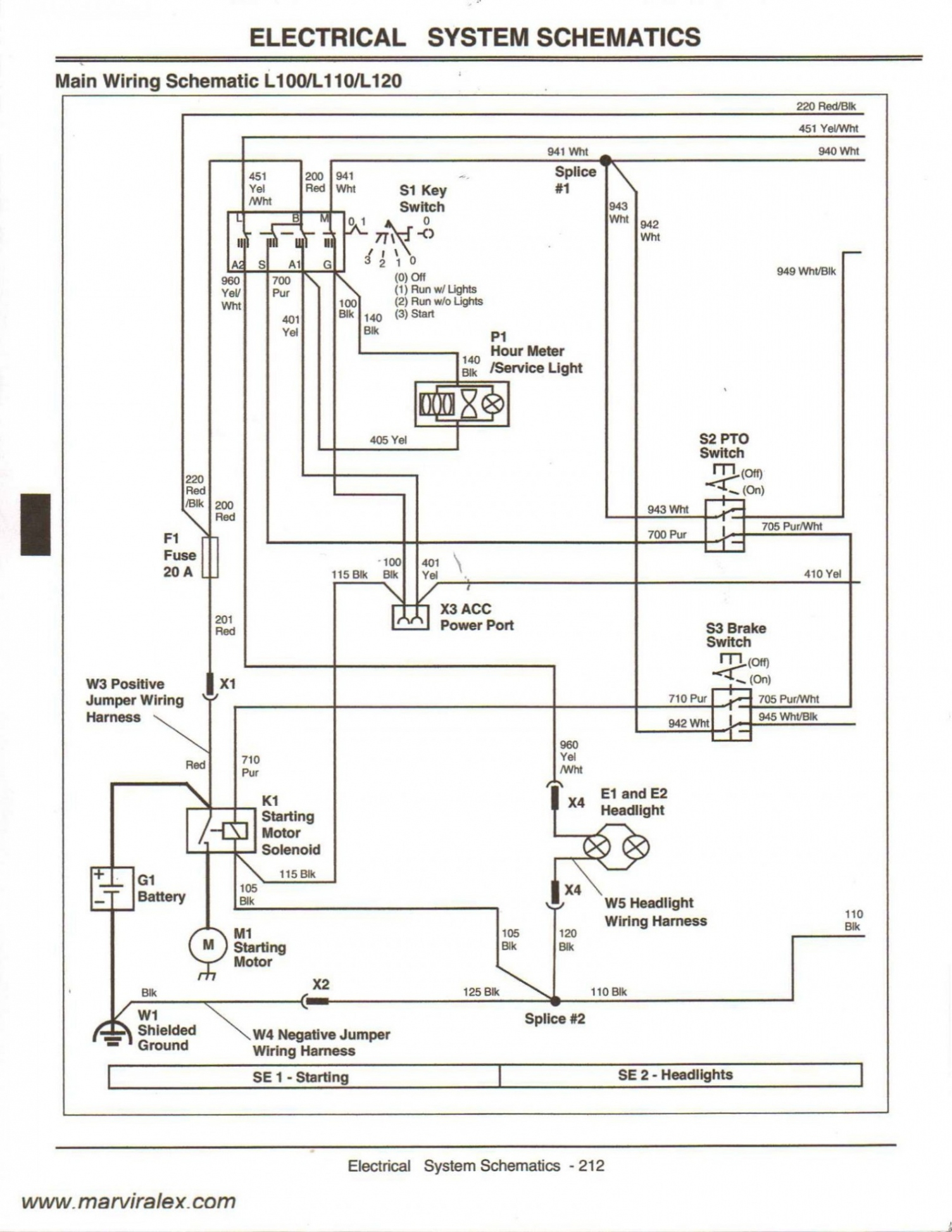 John Deere Lt133 Wiring Diagram | Manual E-Books - John Deere Lt133 Wiring Diagram
