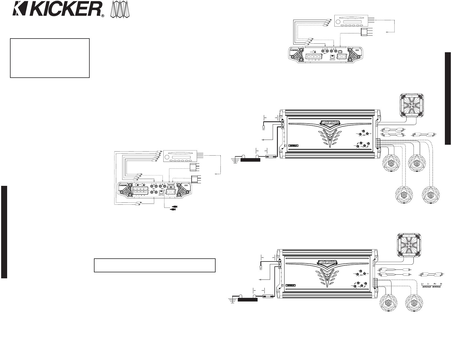 Kicker Wiring Diagram | Wiring Diagram