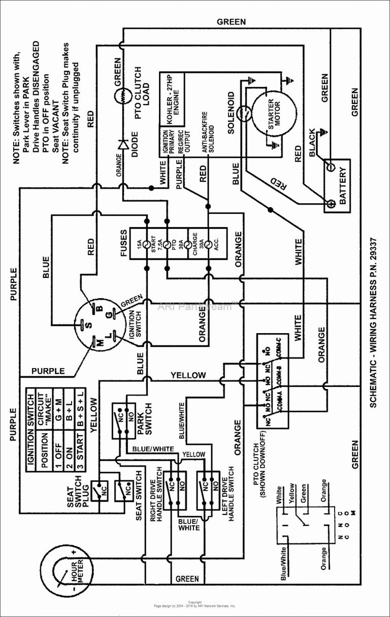 Kubota Charging System Wiring Diagram | Manual E-Books - Kubota Voltage ...