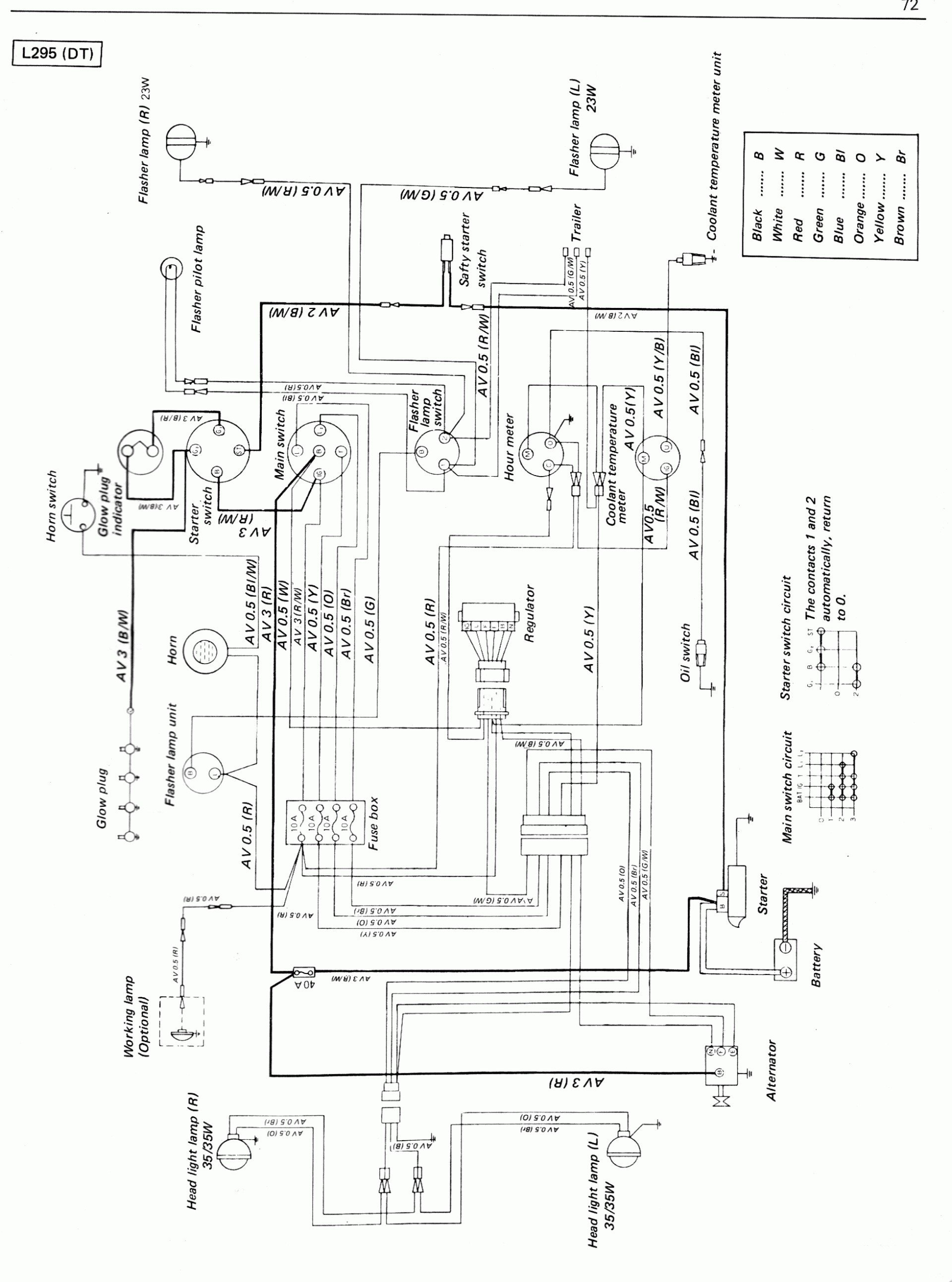 Kubota F2400 Ignition Switch Wiring Diagram | Wiring Diagram - Kubota Wiring Diagram Pdf
