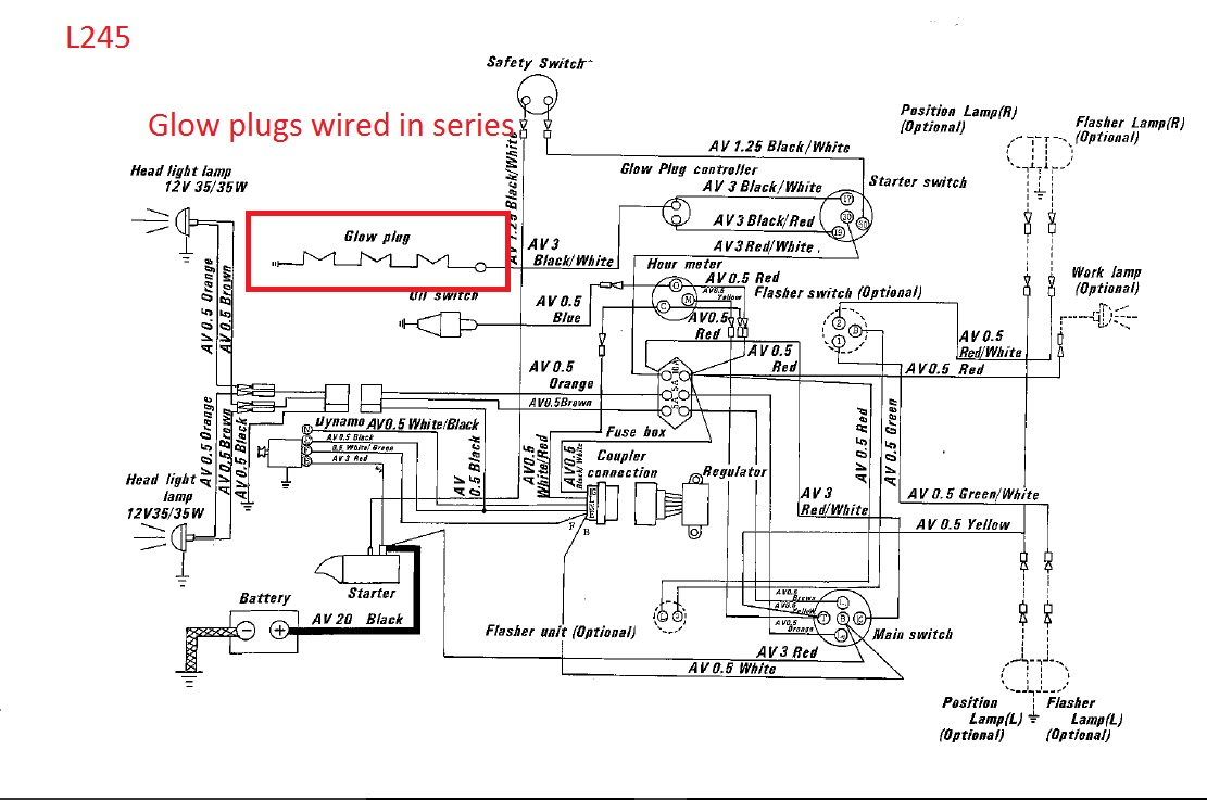 Kubota Glow Plug Wiring Diagram | Wiring Diagram - Kubota Glow Plug Wiring Diagram