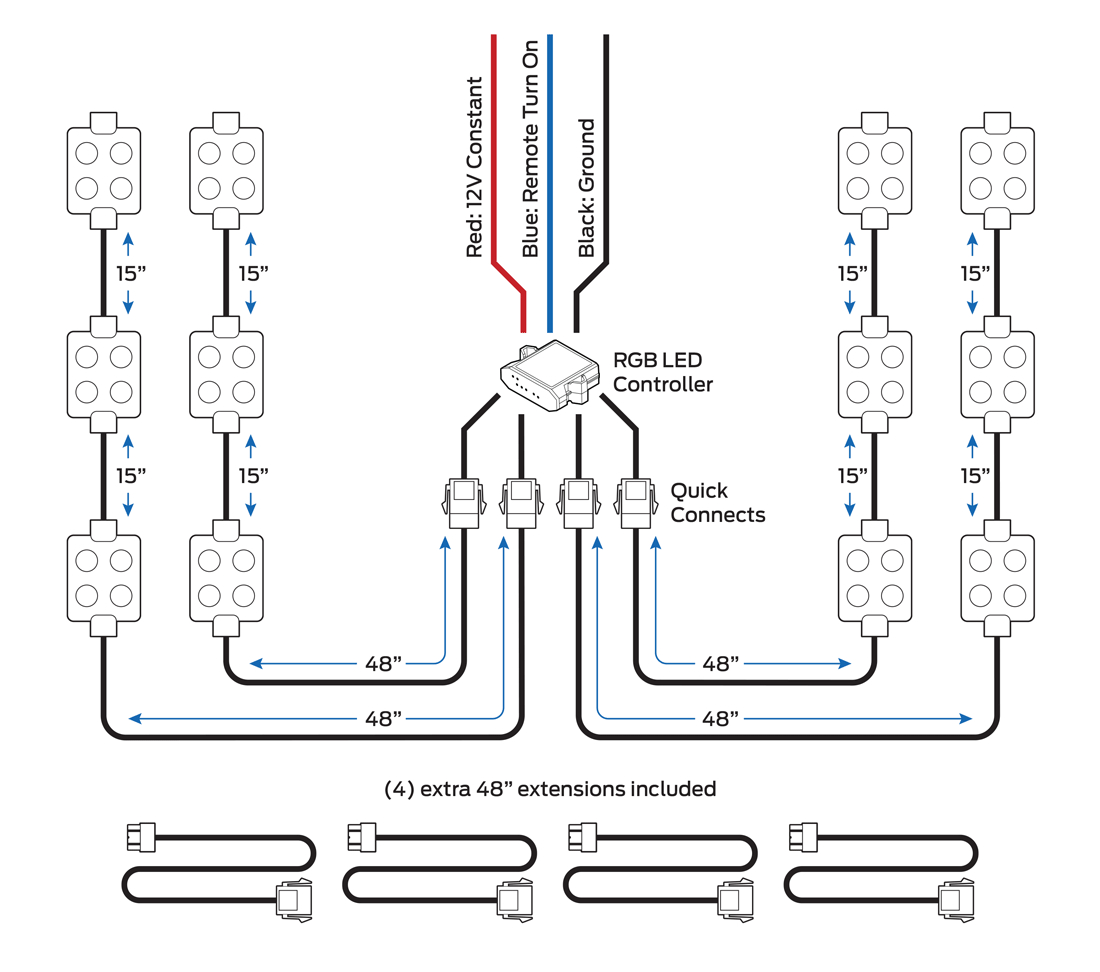 Led Wire Schematic | Wiring Library - Rgb Led Wiring Diagram