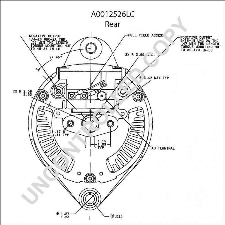 Alternator Wiring Diagram Cadillac