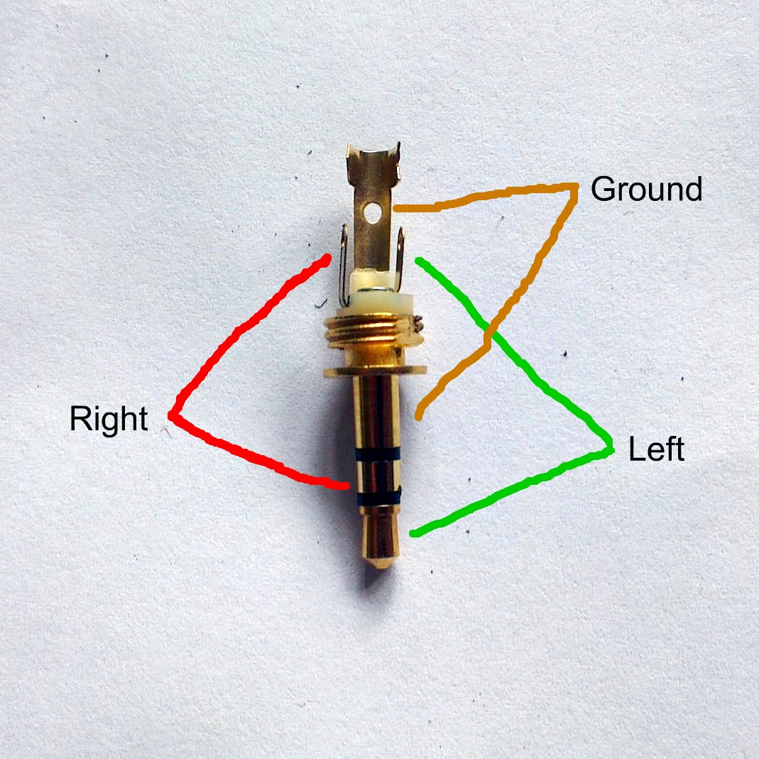 Left Right 3.5Ml Jack Wiring - Wiring Diagrams Hubs - 3.5 Mm Jack Wiring Diagram