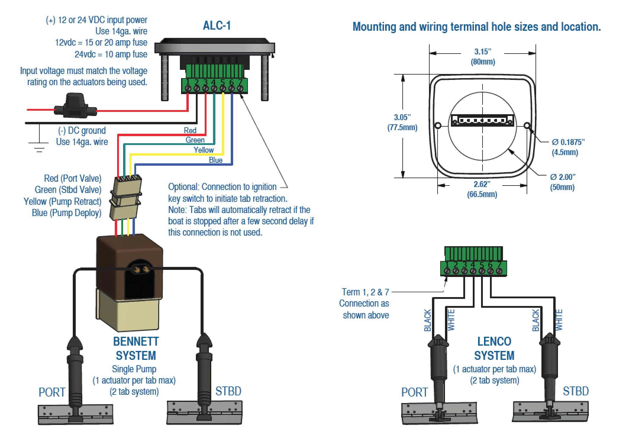 Lenco Trim Tab Wiring Diagram | Wiring Diagram - Bennett Trim Tab Wiring Diagram