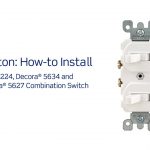 Leviton Presents: How To Install A Combination Device With Two   Leviton Double Switch Wiring Diagram